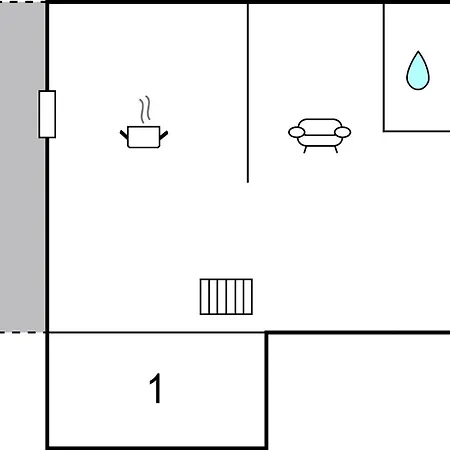 Apartman In With Kitchen *